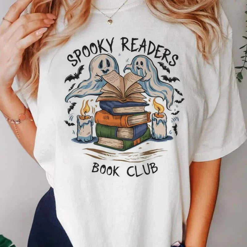 Halloween Tees! Womens Spooky Graphic T-Shirts