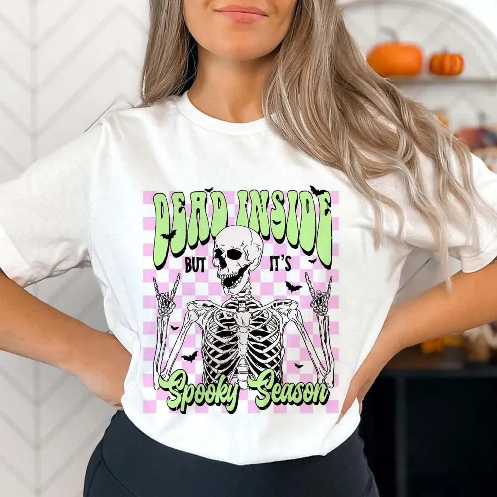 Halloween Tees! Womens Spooky Graphic T-Shirts