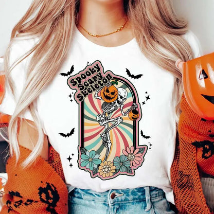 Halloween Tees! Womens Spooky Graphic T-Shirts