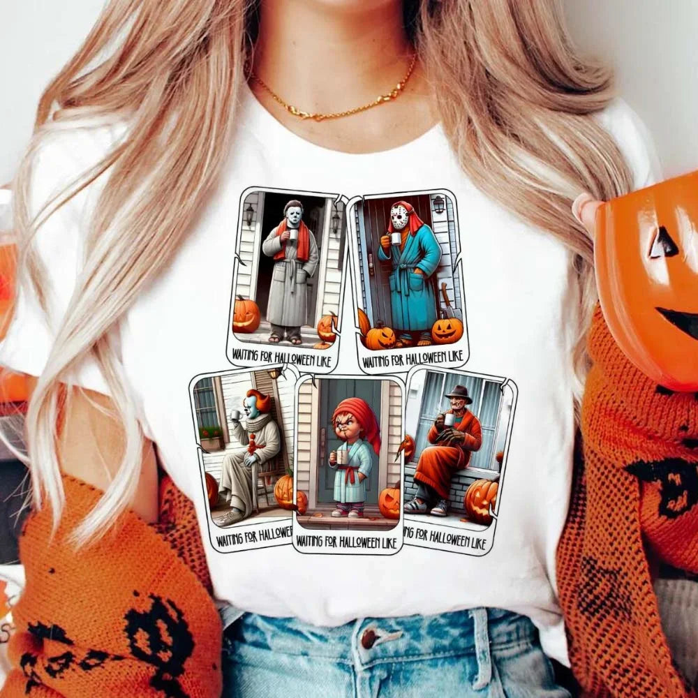 Halloween Tees! Womens Spooky Graphic T-Shirts