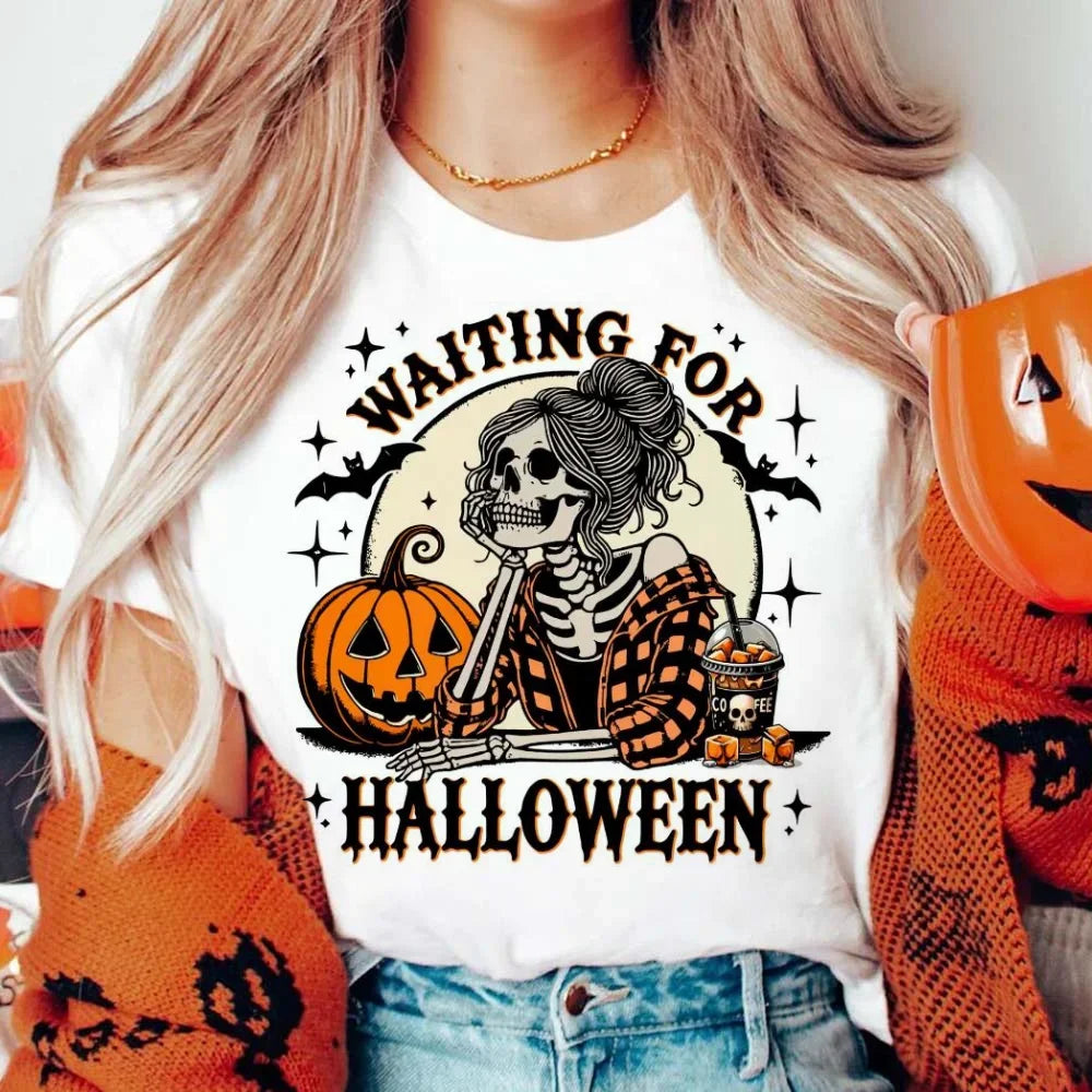 Halloween Tees! Womens Spooky Graphic T-Shirts