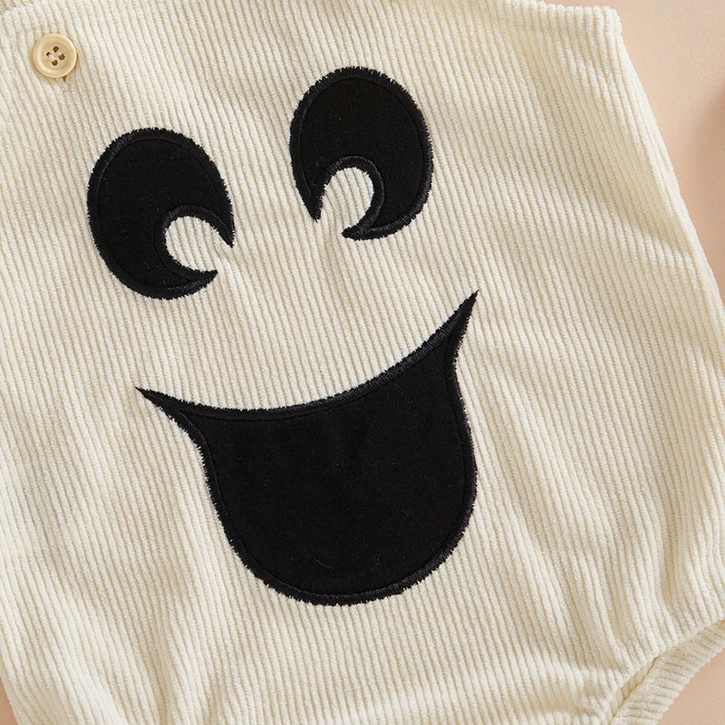 Halloween Outfits! Boy’s & Girl’s Embroidered Rompers & Bib Overalls