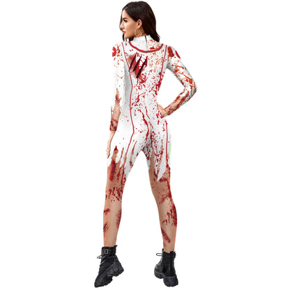 Halloween Bodysuits! Adult Full One Piece, Day of The Dead, Cosplay, Party Costumes