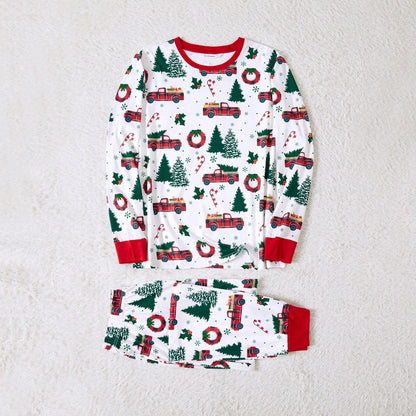 Family Matching! Christmas Pajamas with Rompers or Long Sleeve Top & Pant