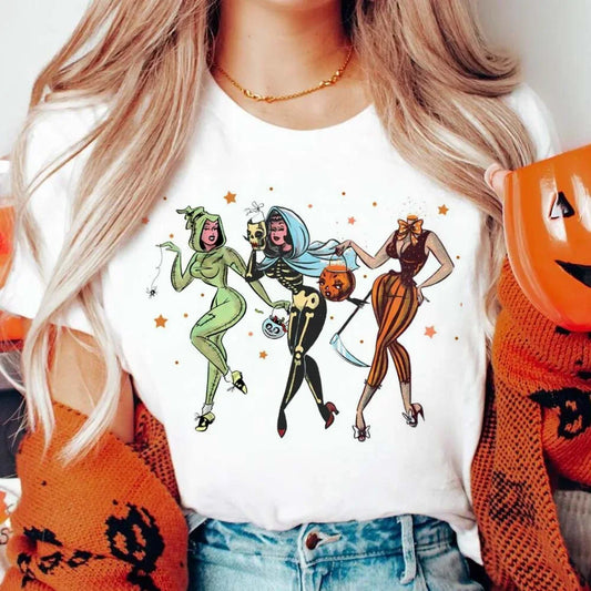 Halloween Tees! Women's Short Sleeve Halloween T-Shirts