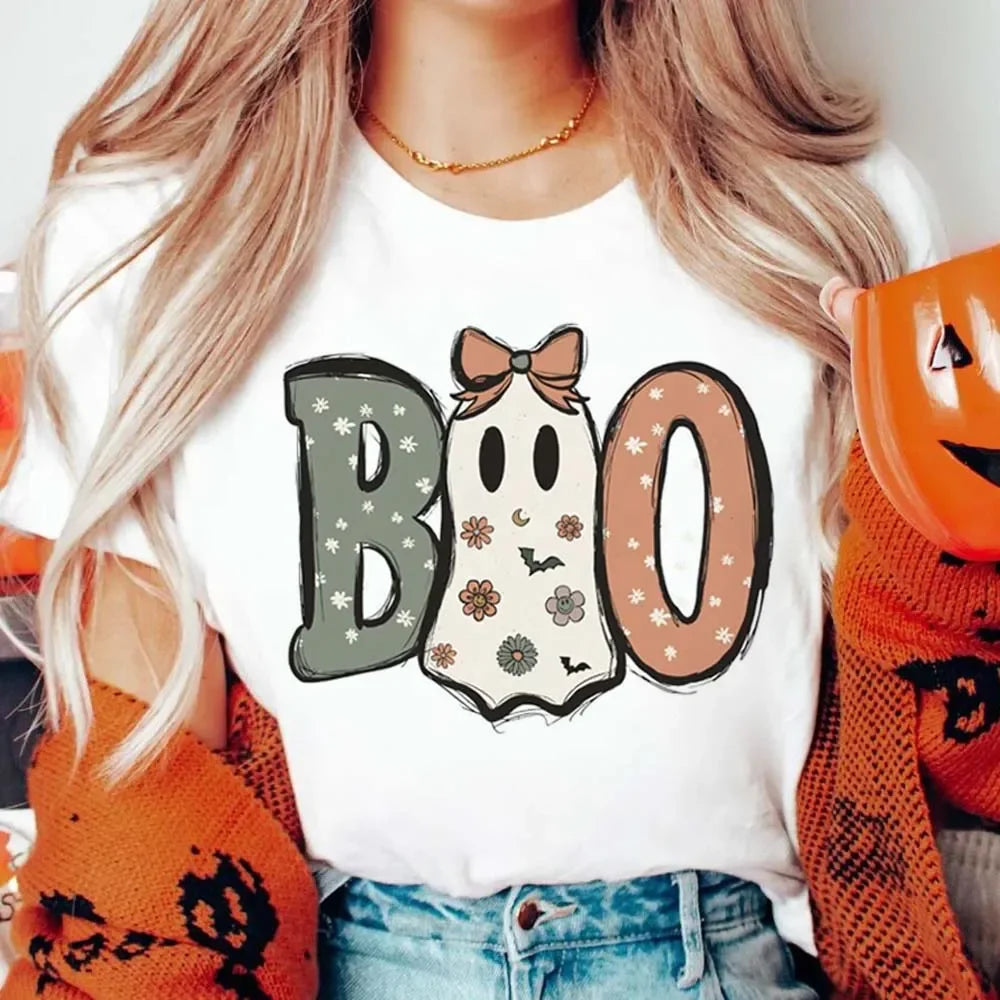 Halloween Tees! Womens Spooky Graphic T-Shirts