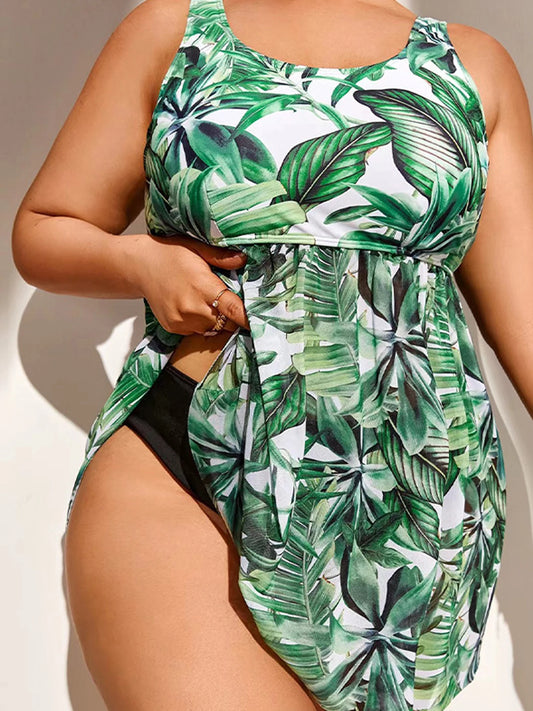 Plus Bikini Swimsuit Dress