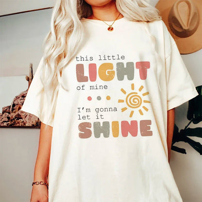 Women's This Little Light of Mine Short Sleeve T-Shirt