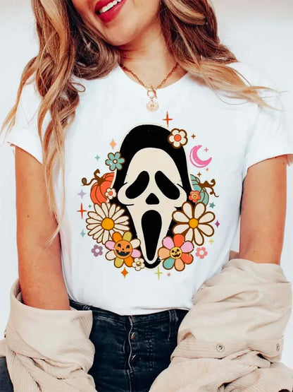 Halloween Tees! Womens Spooky Graphic T-Shirts