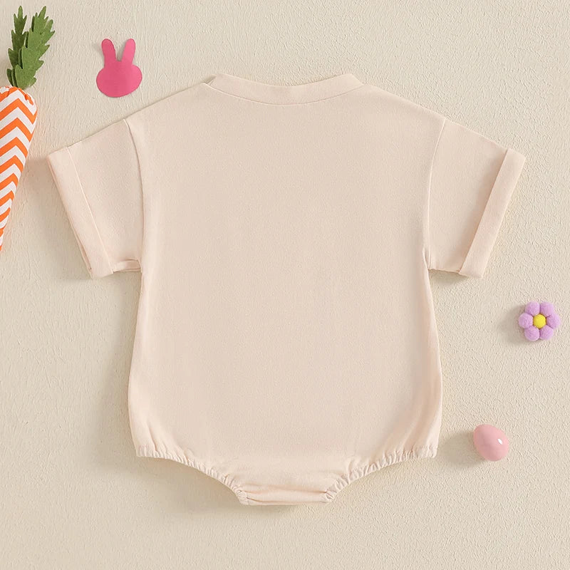 Girl's Easter Bunny Ears Rompers