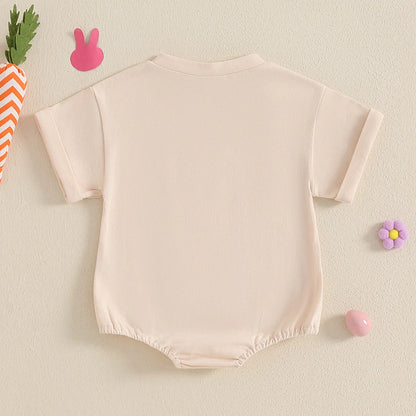 Girl's Easter Bunny Ears Rompers