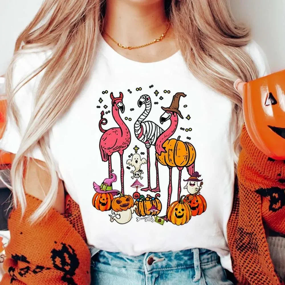 Halloween Tees! Womens Spooky Graphic T-Shirts