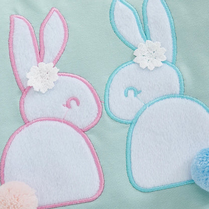 Boy's & Girl's Embroidered Easter Bunny Sweatshirts