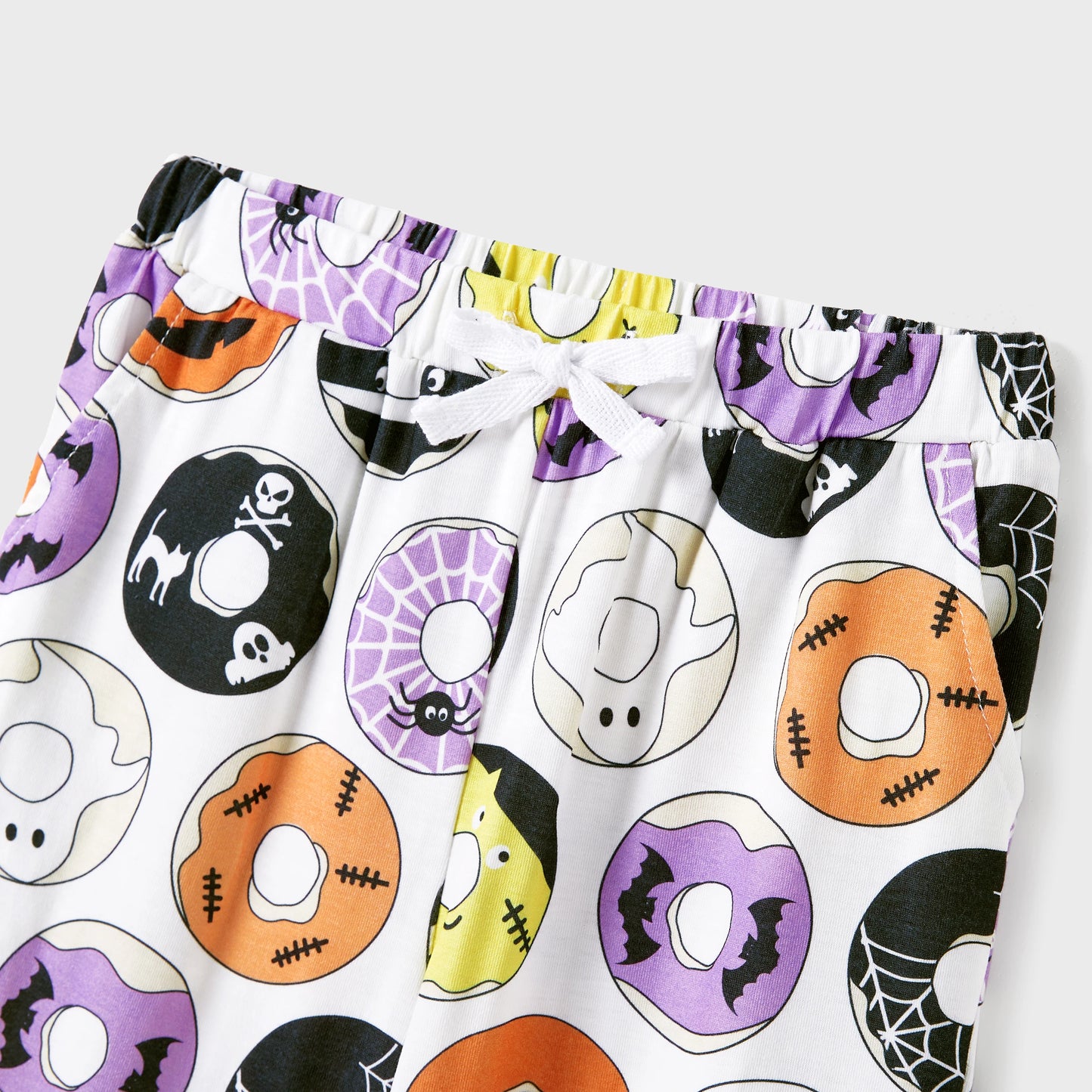 Family Matching! Spooky Halloween Donuts Pajamas Sets