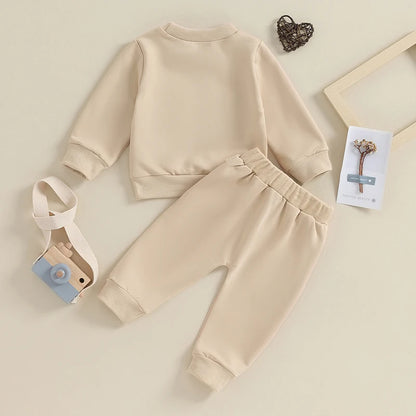 2-Piece Fall / Winter Outfits! Boy's "Mama's Boy" Sweatshirt & Pants Sets