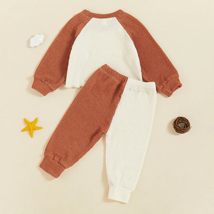 2-Piece Fall Outfits! Girl’s Long Sleeve Top & Pants Sets