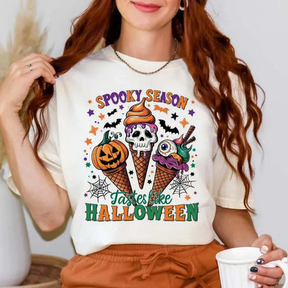 Halloween Tees! Womens Spooky Graphic T-Shirts