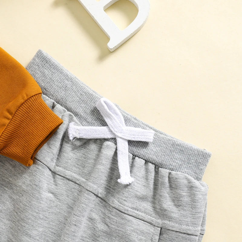 Boy's & Girl's 2-Piece "Pumpkin Pie" Sweatshirts & Pants Sets