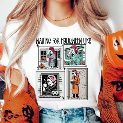 Halloween Tees! Womens Spooky Graphic T-Shirts