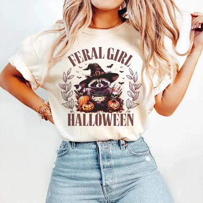 Halloween Tees! Womens Spooky Graphic T-Shirts