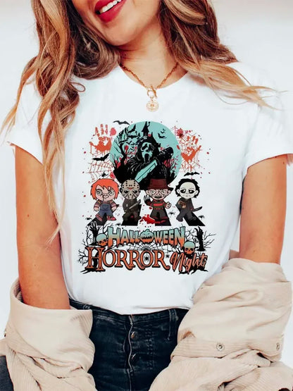 Halloween Tees! Womens Spooky Graphic T-Shirts