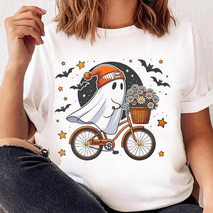 Halloween Tees! Womens Spooky Graphic T-Shirts