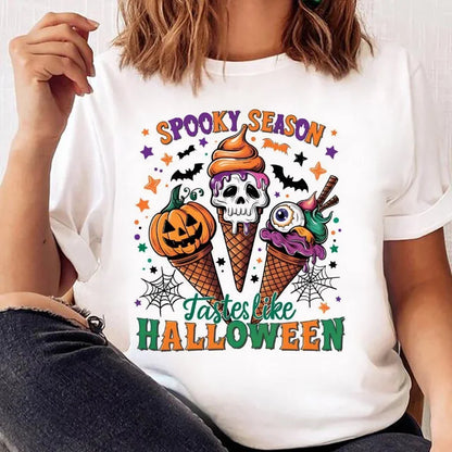 Halloween Tees! Womens Spooky Graphic T-Shirts