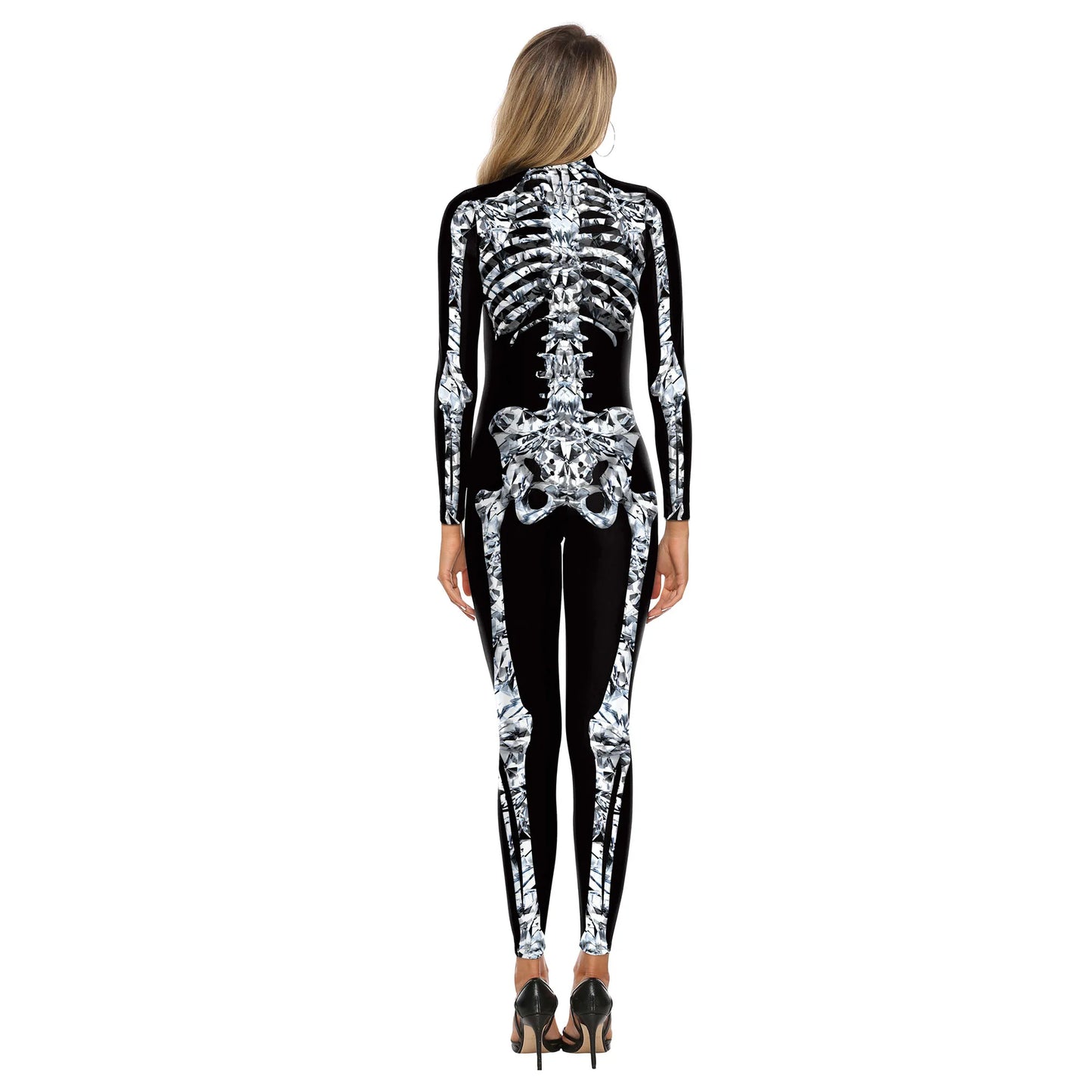 Skeleton Bodysuits! Full One Piece Halloween, Day of The Dead, Cosplay, Party Costumes