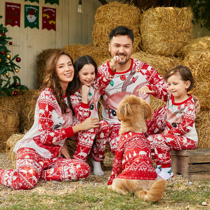 Family Matching! Christmas Reindeer Pajamas