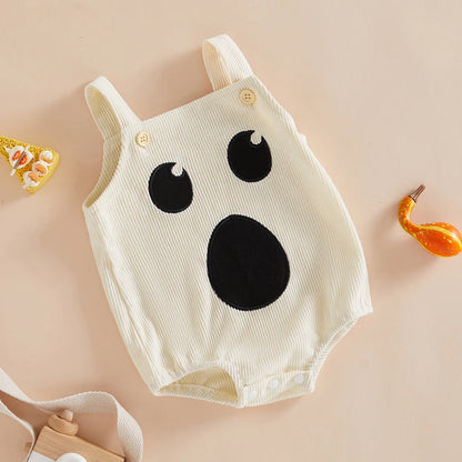 Halloween Outfits! Boy’s & Girl’s Embroidered Rompers & Bib Overalls