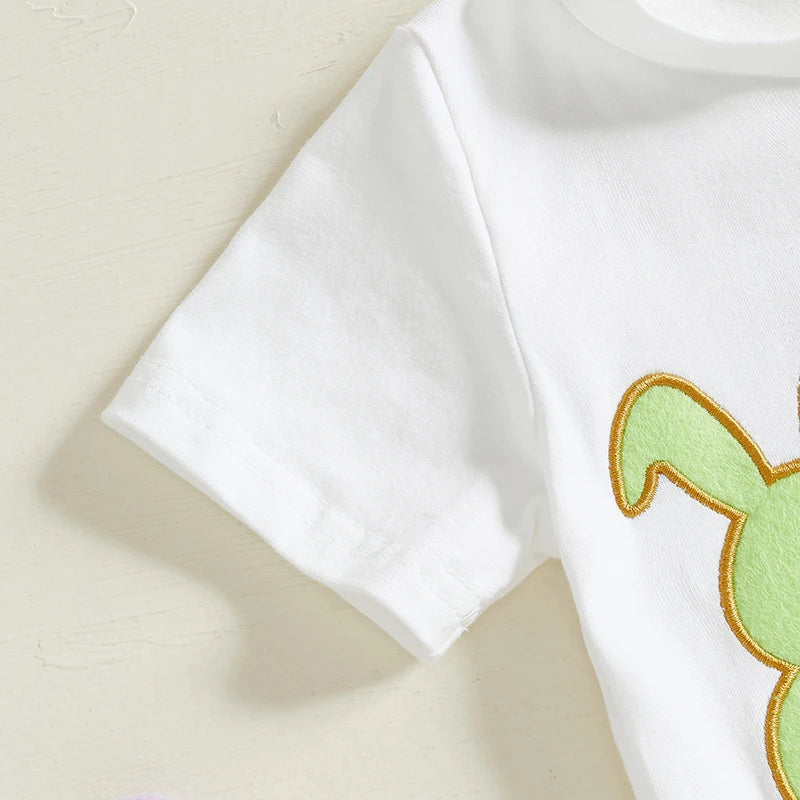 Boy's Easter Bunny T-Shirt & Shorts Sets