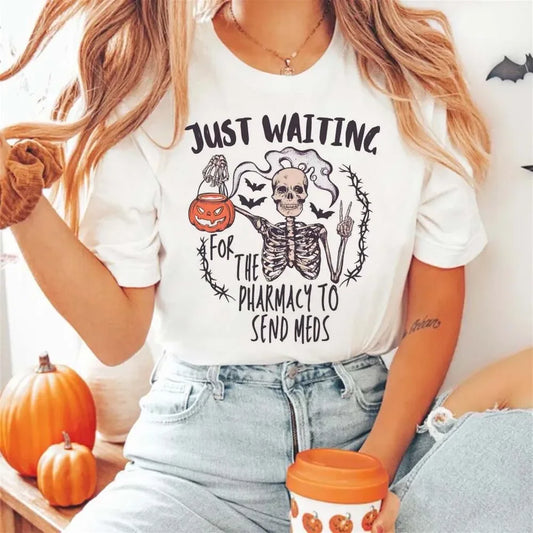 Halloween Tees! Womens Spooky Graphic T-Shirts