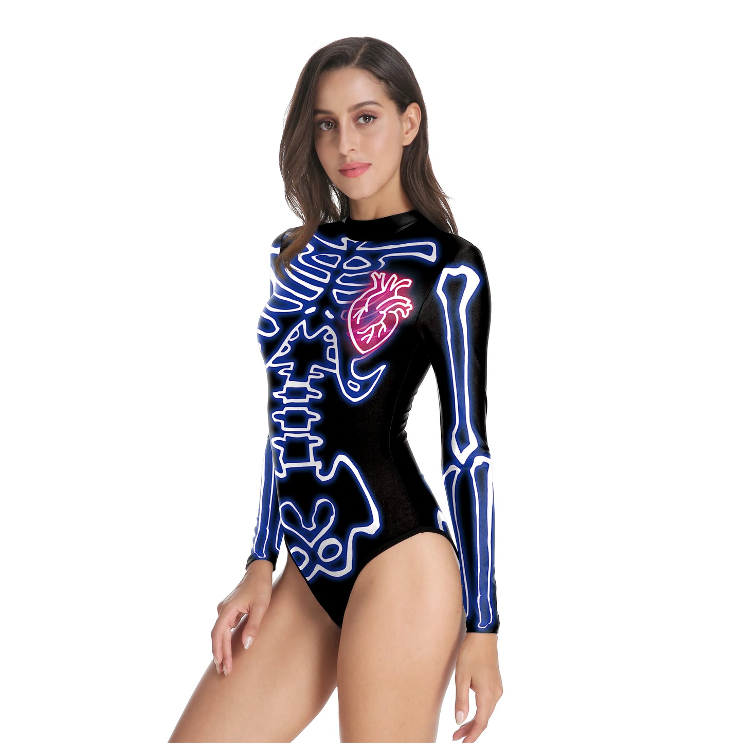 Skeleton Bodysuits! One Piece Day of The Dead, Halloween, Costume Party, Cosplay