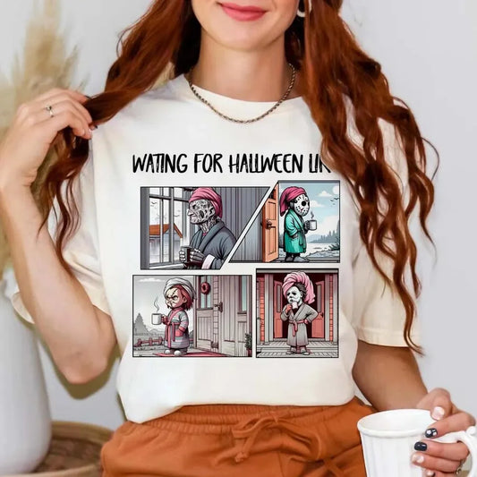 Halloween Tees! Womens Spooky Graphic T-Shirts