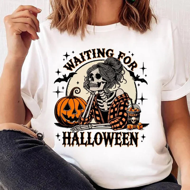 Halloween Tees! Womens Spooky Graphic T-Shirts