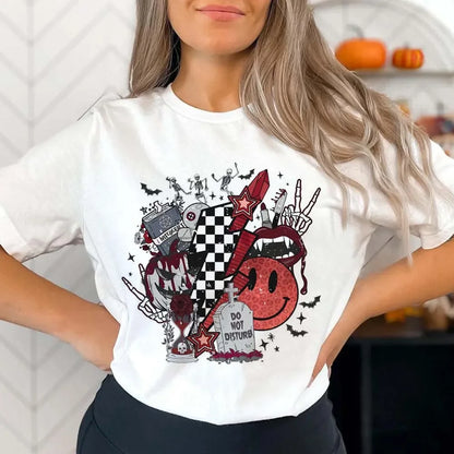 Halloween Tees! Womens Spooky Graphic T-Shirts