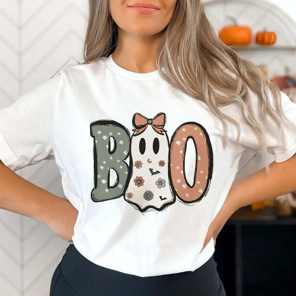 Halloween Tees! Womens Spooky Graphic T-Shirts