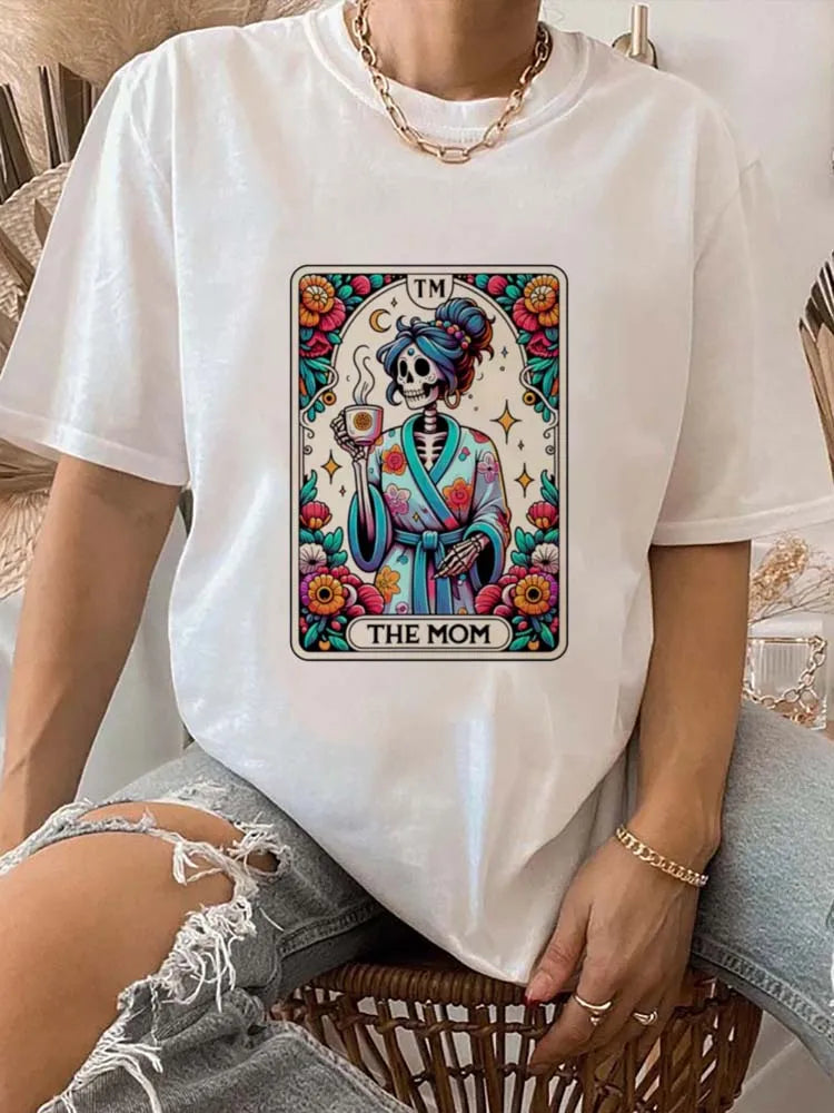 Tarot Tees! The Mom Candy Skeleton T-Shirt