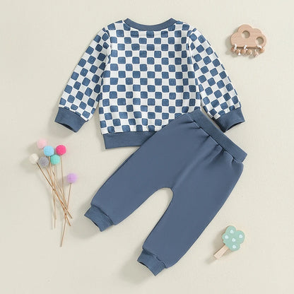 2-Piece Fall Outfits! Girl’s & Boy’s Long Sleeve Sweatshirt & Pants Sets