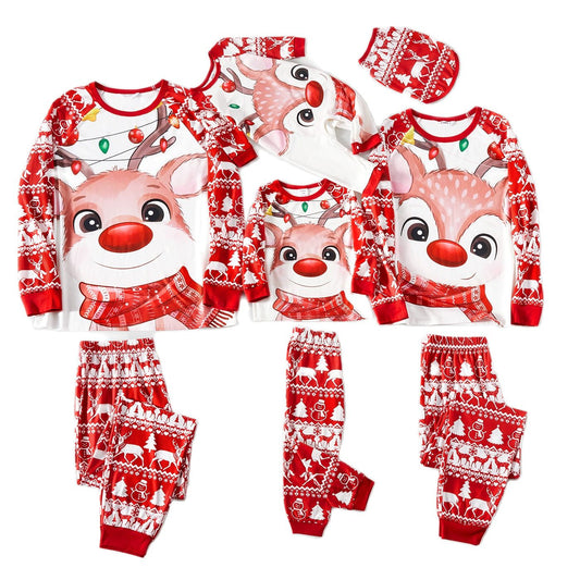 Family Matching! Christmas Reindeer Pajamas