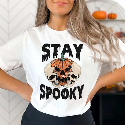 Halloween Tees! Womens Spooky Graphic T-Shirts