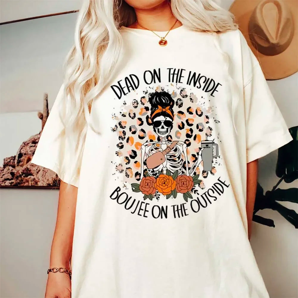 Halloween Tees! Womens Spooky Graphic T-Shirts