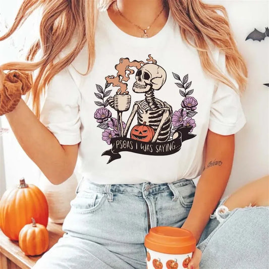 Halloween Tees! Womens Spooky Graphic T-Shirts