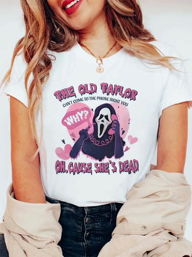 Halloween Tees! Womens Spooky Graphic T-Shirts