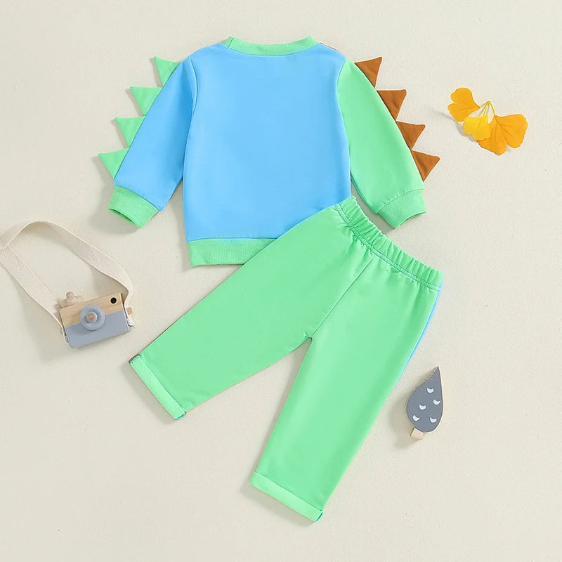 2-Piece Fall Outfits! Girl’s & Boy’s Long Sleeve Sweatshirt & Pants Sets