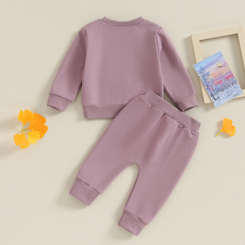 2-Piece Fall / Winter Outfits! Girl’s "Daddy's Girl" Sweatshirt & Pants Sets