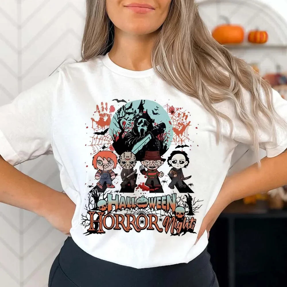 Halloween Tees! Womens Spooky Graphic T-Shirts