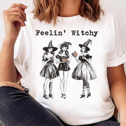 Halloween Tees! Womens Spooky Graphic T-Shirts