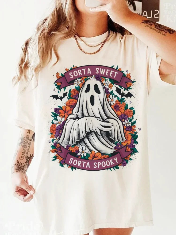 Halloween Tees! Womens Spooky Graphic T-Shirts