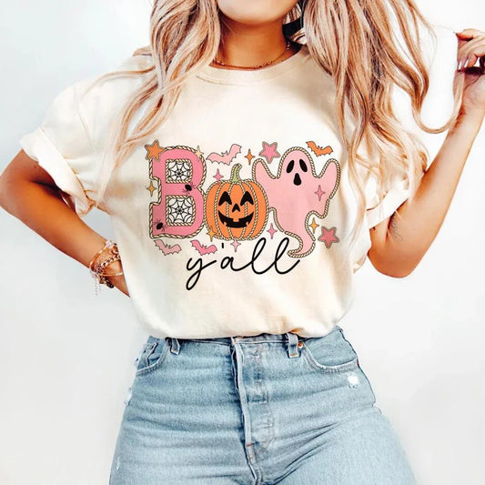 Halloween Tees! Womens Spooky Graphic T-Shirts